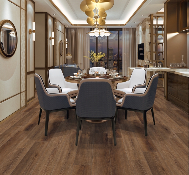 SPC ламинат "CronaFloor" Wood 4V Дуб Регин (1200*180*4 мм) — купить в Ульяновске