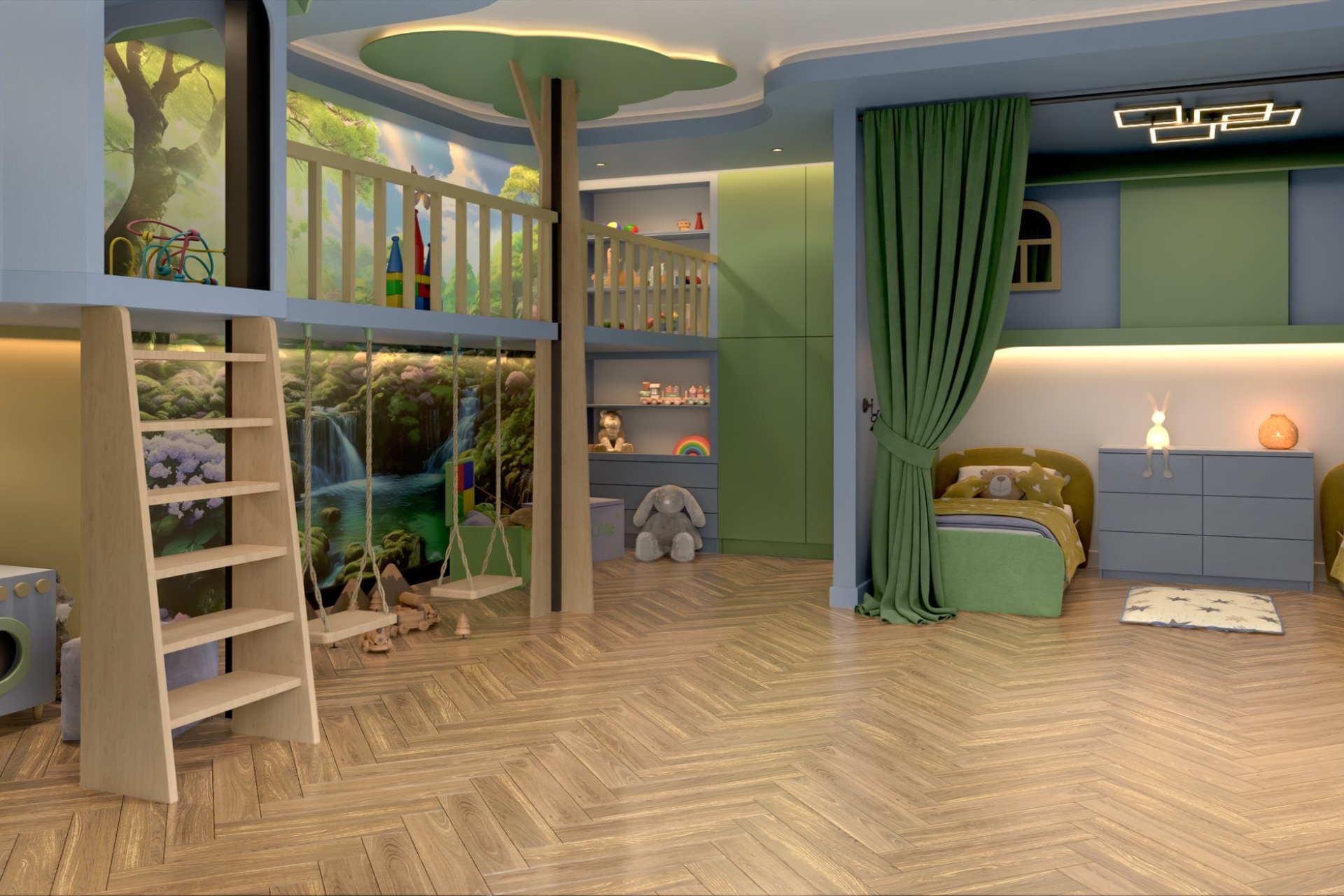 Инженерный паркет «Damy Floor» Натуральный (укладка елочкой) — купить в Ульяновске