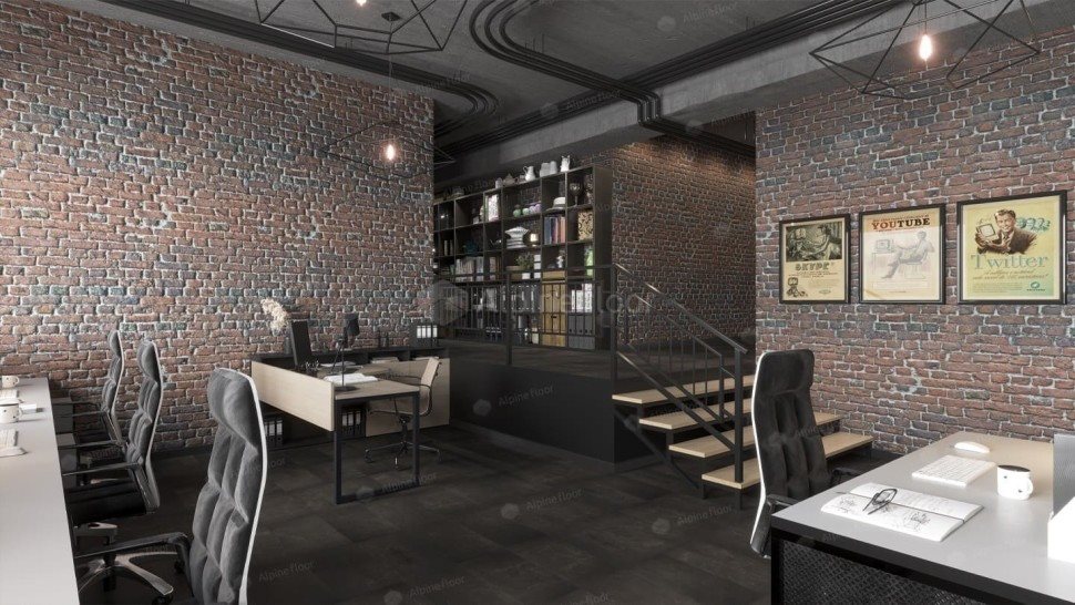 Виниловая плитка "Alpine Floor" Light Stone Ларнака (608*303*2,5 мм) — купить в Ульяновске