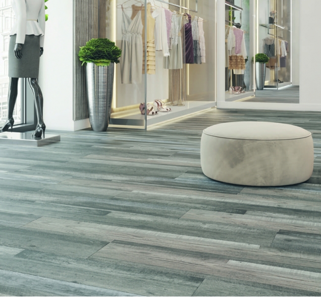 SPC ламинат "CronaFloor" Wood 4V Дуб Марсель (1200*180*4 мм) — купить в Ульяновске