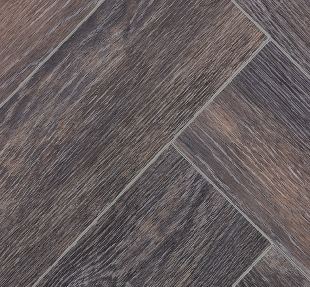 Виниловый ламинат SPC "Cronafloor" Herringbone Дуб Бордо (640*128*4,5 мм) — купить в Ульяновске