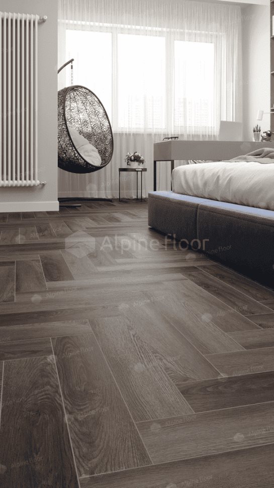 Виниловый ламинат "Alpine Floor" Parquet Light Дуб Фафнир (600*125*4 мм) — купить в Ульяновске