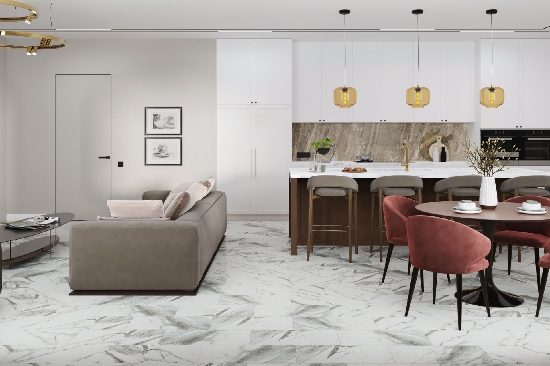 SPC плитка «Damy Floor» Эверест (610*305*5 мм) — купить в Ульяновске