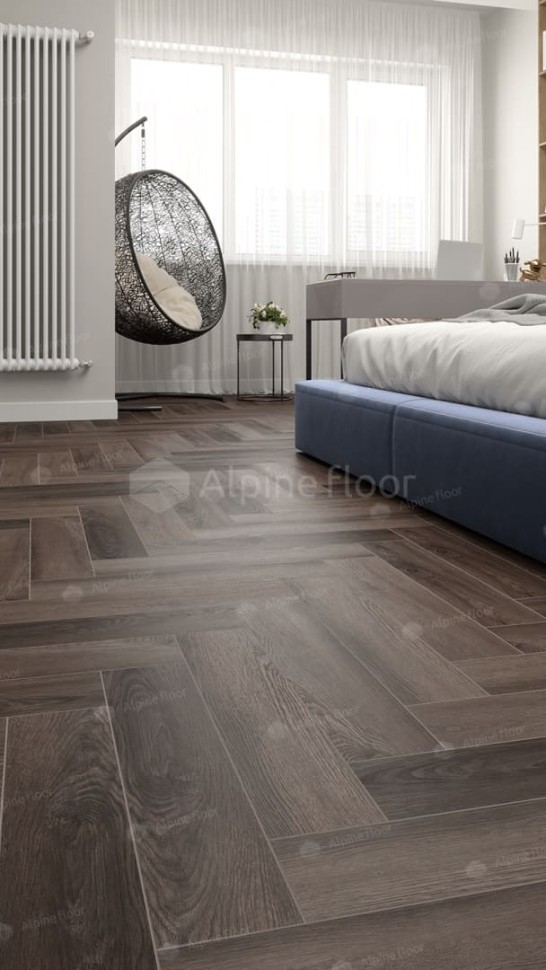 Виниловая плитка "Alpine Floor" Parquet LVT Фафнир (590*118*2,5 мм) — купить в Ульяновске