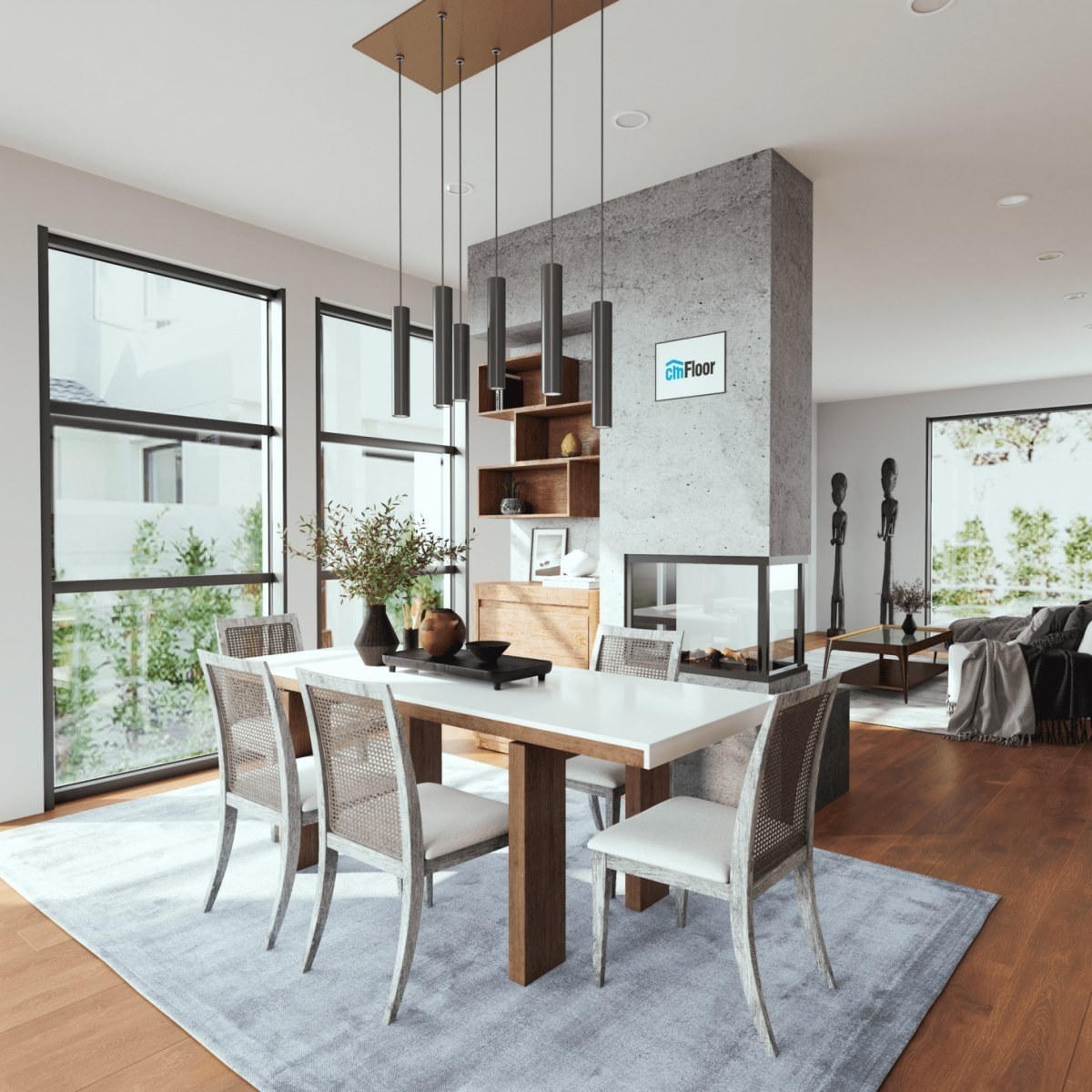 Виниловое напольное покрытие ScandiWood 18 Дуб Корица (180*1220*5 мм) — купить в Ульяновске