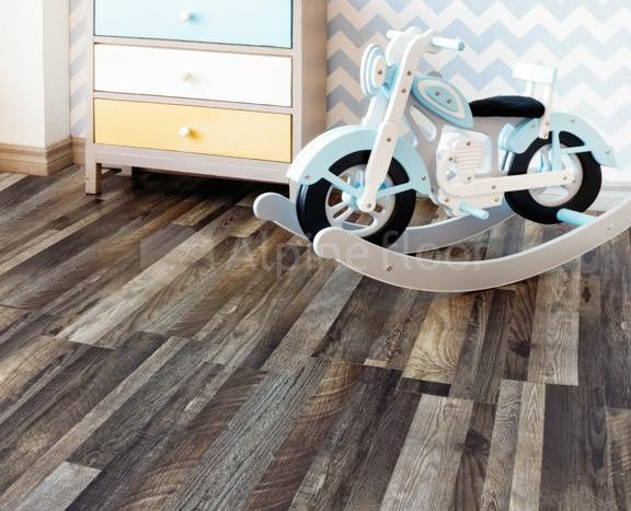 Кварцвиниловая плитка "Alpine Floor" Орех Состаренный (1219*184*3мм) — купить в Ульяновске