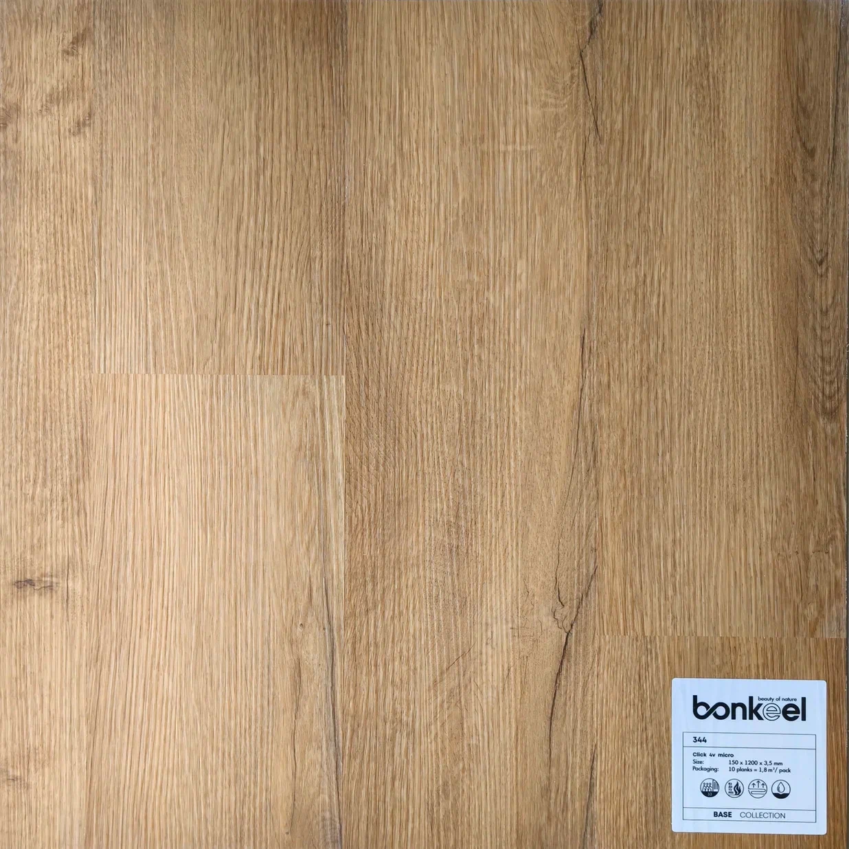 Плитка ПВХ "Bonkeel" Base New 344 (1220*150*3,5 мм) — купить в Ульяновске