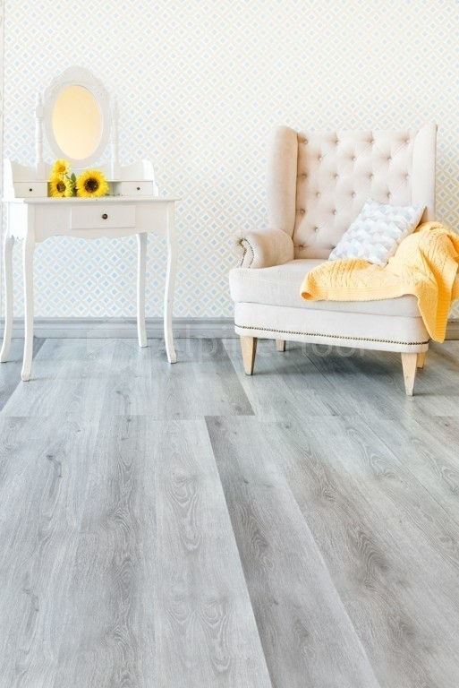 Кварцвиниловая плитка "Alpine Floor" Дуб Пепельный  (1219*184*2мм) — купить в Ульяновске