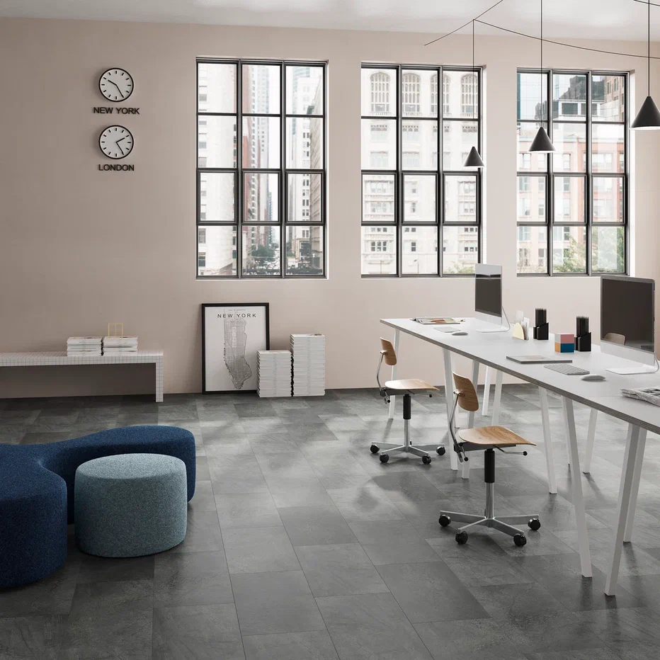 SPC ламинат "Invictus" Groovy Granite Steel (603*298*6мм) — купить в Ульяновске