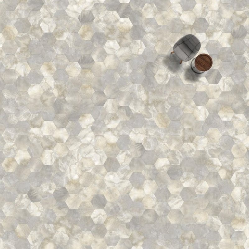 Виниловая плитка Big Hexagon 294 (452,64*392*2,5 мм) — купить в Ульяновске