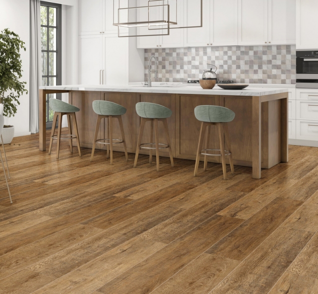 SPC ламинат "CronaFloor" Wood 4V Дуб Робуста (1200*180*4 мм) — купить в Ульяновске