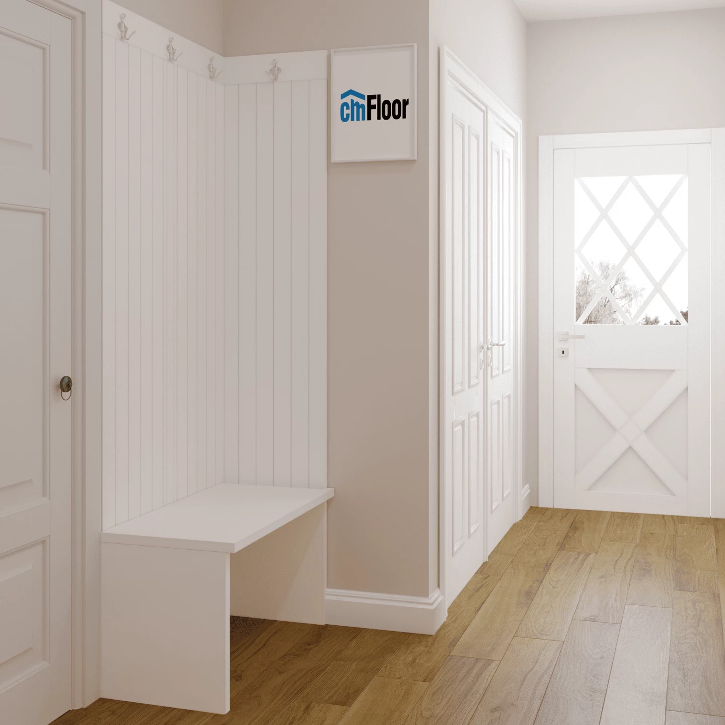 SPC плитка для пола Орех Американский (1220*180*4 мм) — купить в Ульяновске