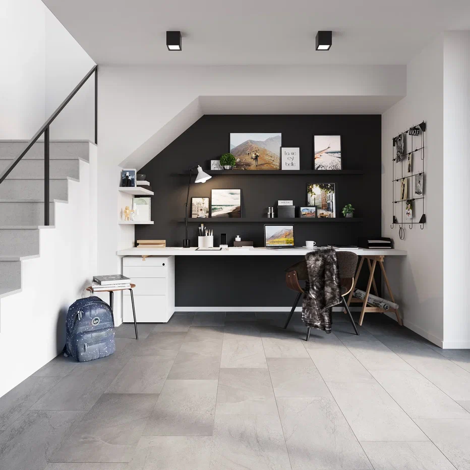 SPC ламинат "Invictus" Groovy Granite Steel (603*298*6мм) — купить в Ульяновске