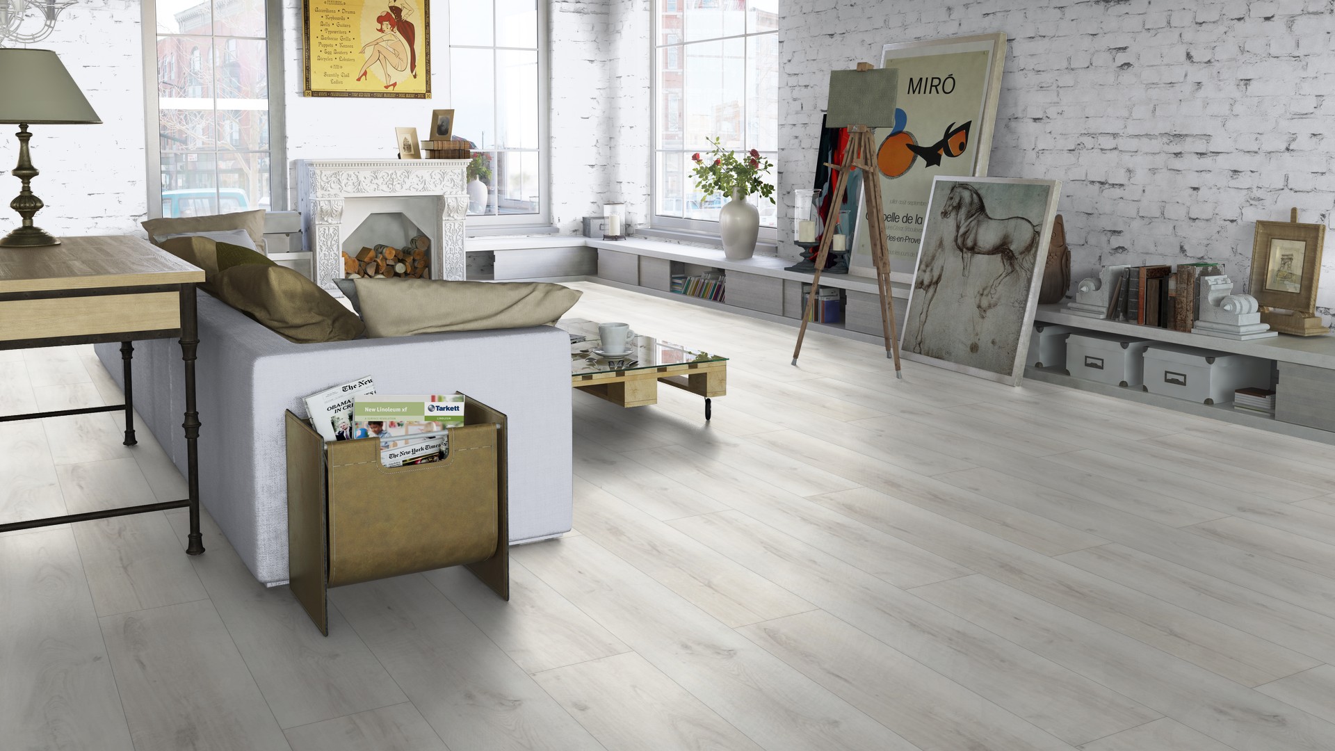 SPC ламинат "Tarkett" Deep House Patrick (1400*225*4,6 мм) — купить в Ульяновске