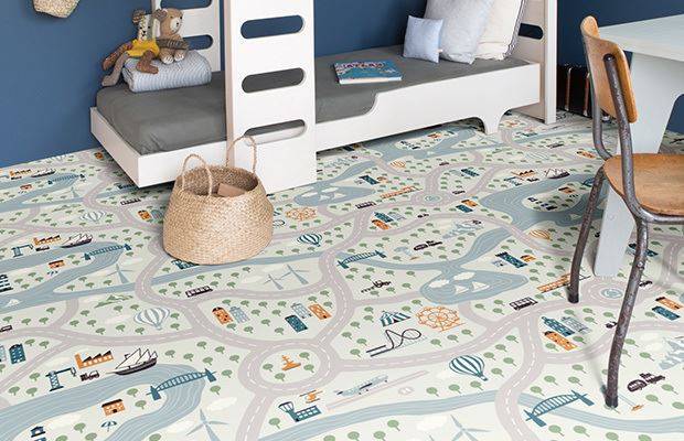 Линолеум бытовой "IVC" Neo Karta 82 (3м) — купить в Ульяновске