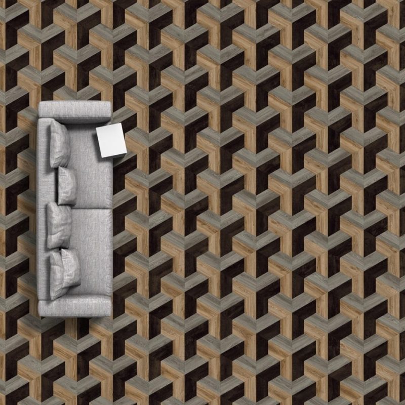 Виниловая плитка Mesh 416 (453*196*2,5 мм) — купить в Ульяновске