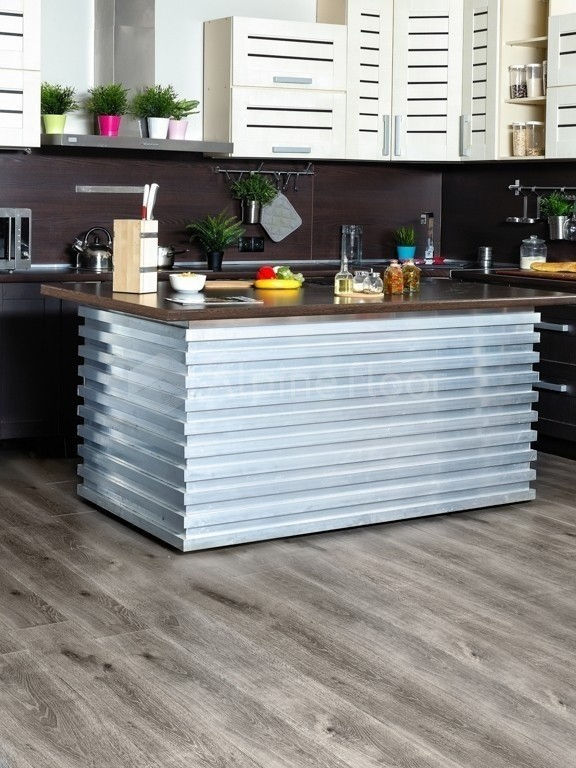 Кварцвиниловая плитка "Alpine Floor" Дуб Дымчатый (1219*184*3мм) — купить в Ульяновске