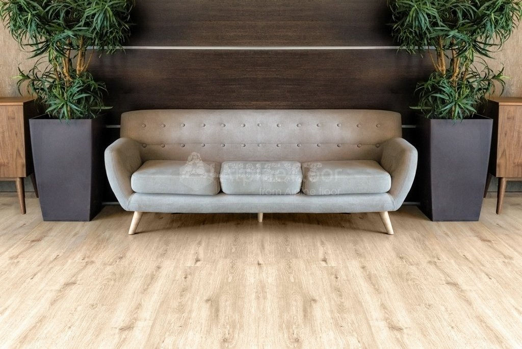 Замковая ПВХ плитка "Alpine Floor" Дуб Ваниль  (1220*183*4мм) — купить в Ульяновске
