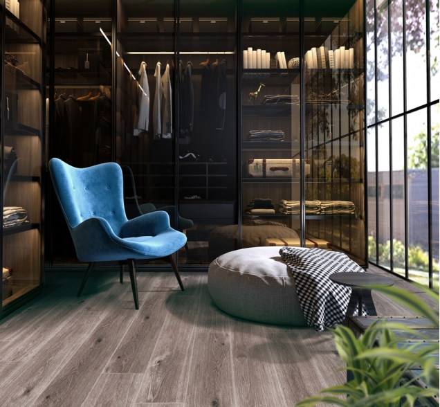 SPC ламинат "CronaFloor" Wood 4V Дуб Хельсинки (1200*180*4 мм) — купить в Ульяновске