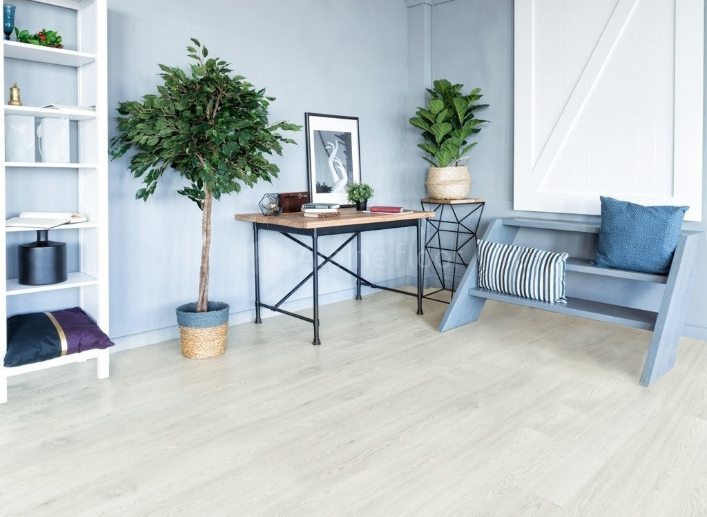 Кварцвиниловая плитка "Alpine Floor" Дуб Светлый  (1219*184*2мм) — купить в Ульяновске