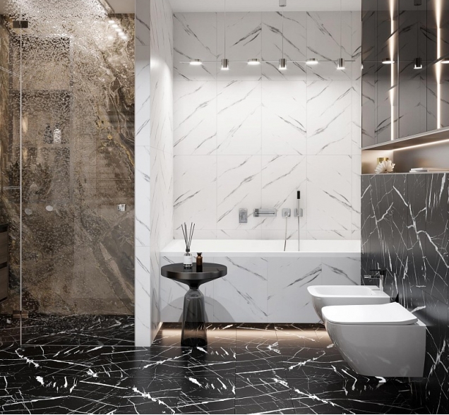 SPC ламинат "CronaFloor" Stone 4V Ноче (600*300*4 мм) — купить в Ульяновске