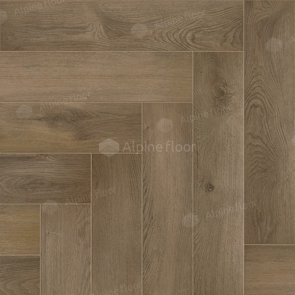 Виниловая плитка "Alpine Floor" Parquet LVT Дуб Насыщенный (590*118*2,5 мм) — купить в Ульяновске