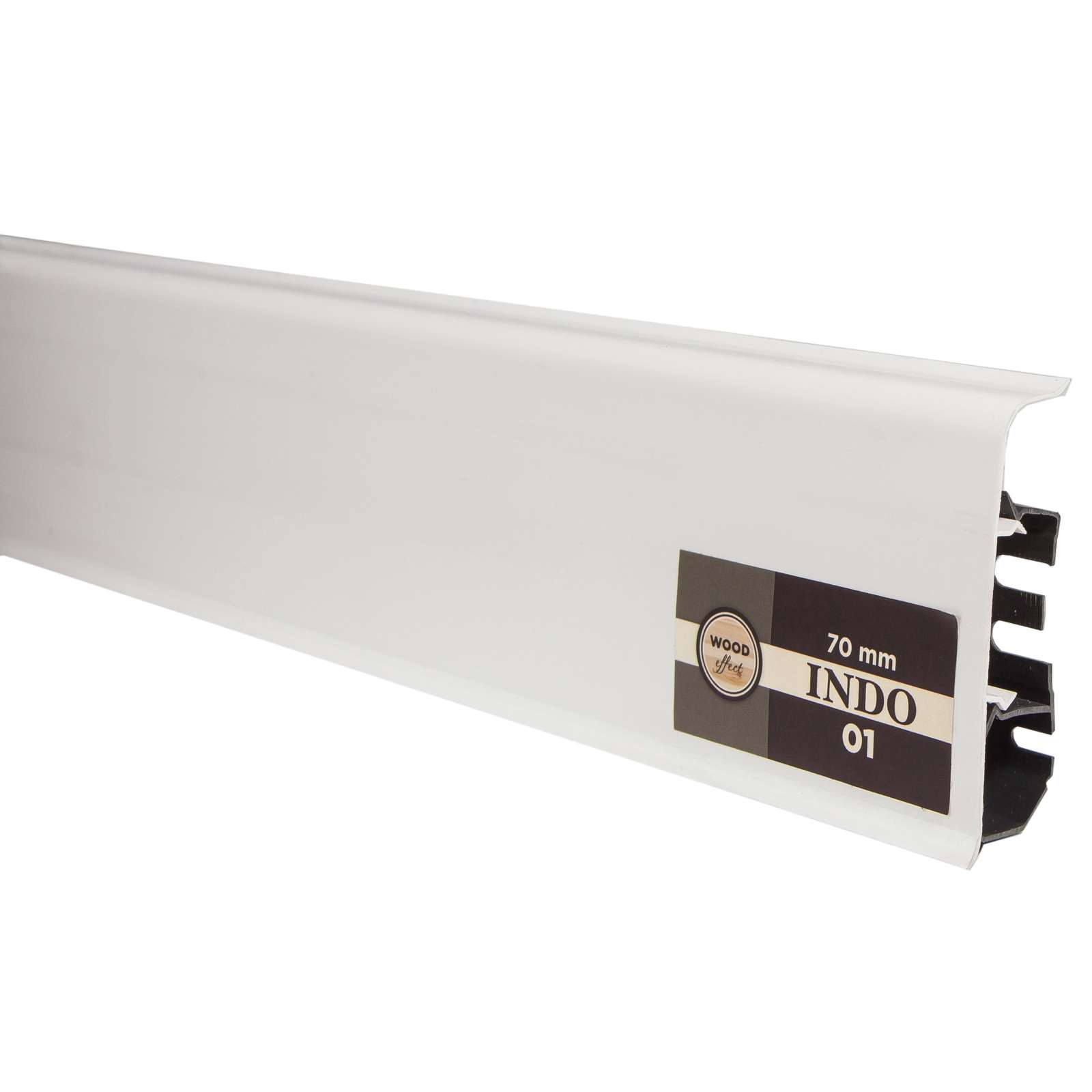 Плинтус "Arbiton" Indo Белый (2500*26*70 мм) — купить в Ульяновске