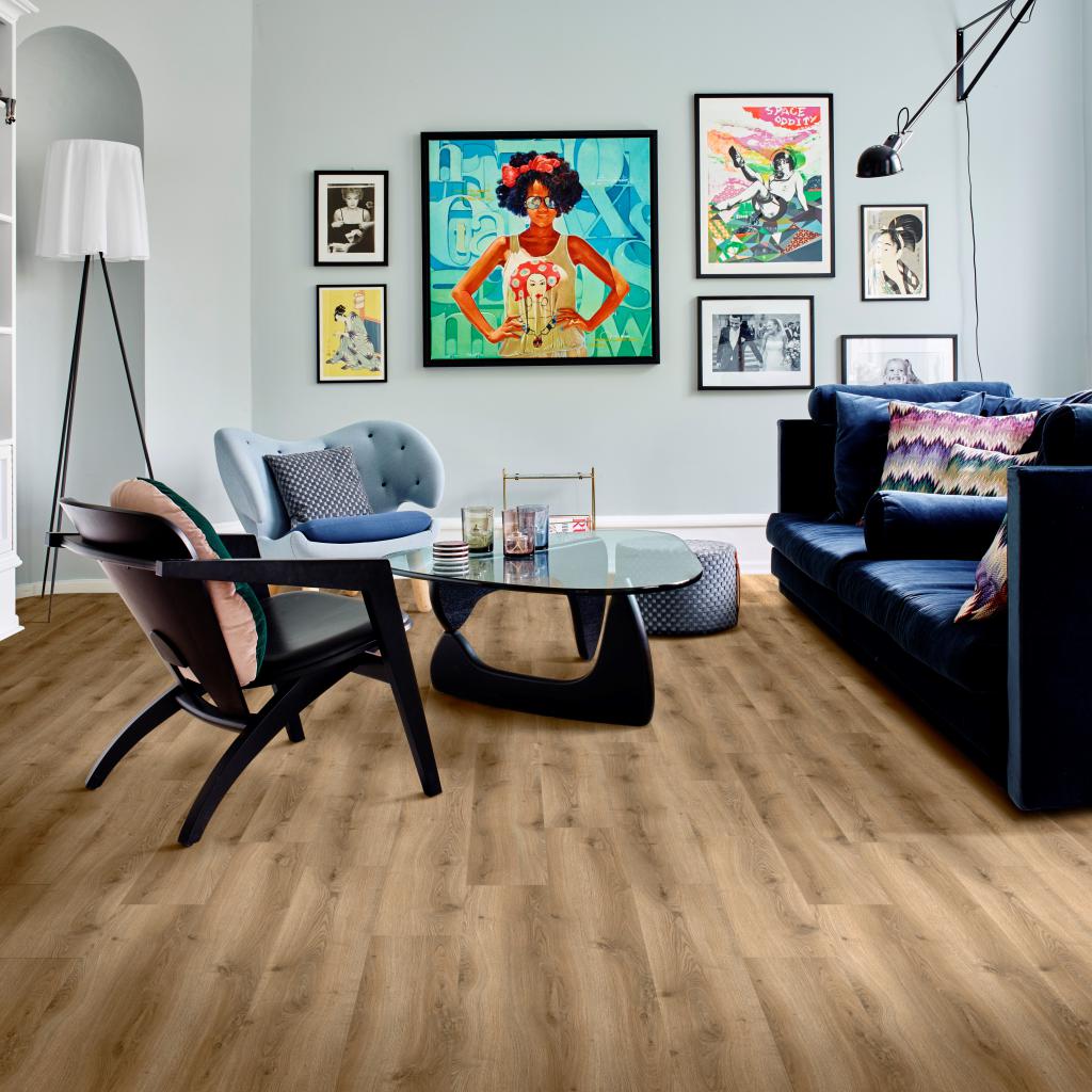 SPC ламинат "Adelar" Solida Acoustic 03826 Traditional Oak (1219*178*5 мм) — купить в Ульяновске