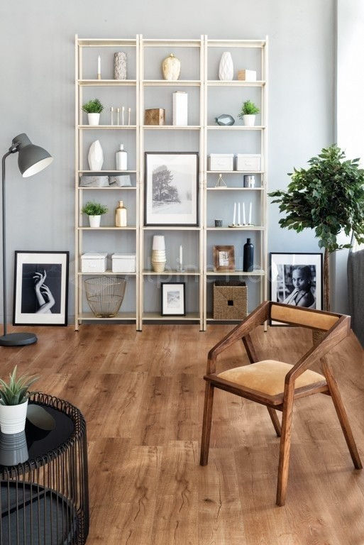 Замковая ПВХ плитка "Alpine Floor" Дуб Royal Синхронное тиснение  (1220*183*6мм) — купить в Ульяновске