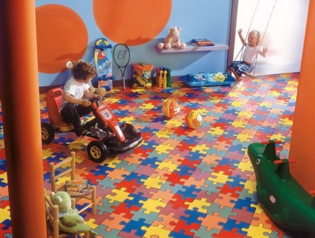 Линолеум бытовой "IVC" Neo Puzzle 50 (3,5м) — купить в Ульяновске