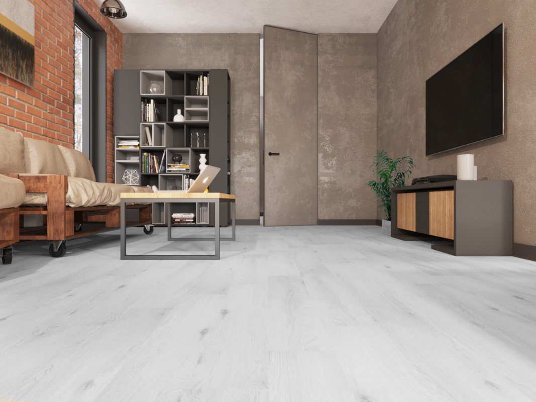 Замковая ПВХ плитка "Art Tile" Ясень Эдмонтон (920*150*4 мм) — купить в Ульяновске