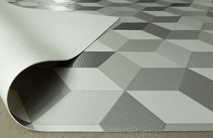 Линолеум бытовой "IVC" Bingo Cubes 83 (3м) — купить в Ульяновске