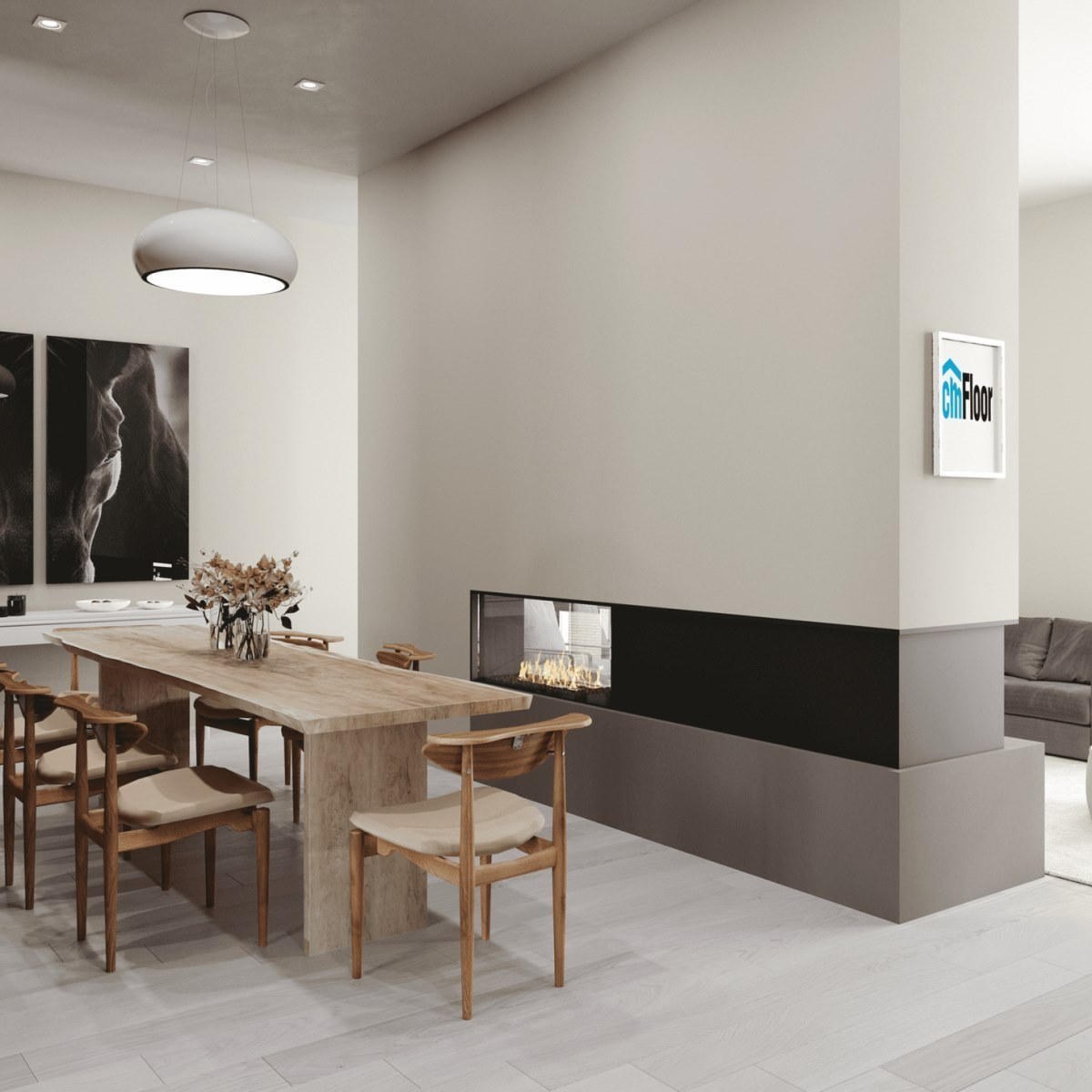 Виниловое напольное покрытие ScandiWood 02 Дуб Белый (180*1220*5 мм) — купить в Ульяновске