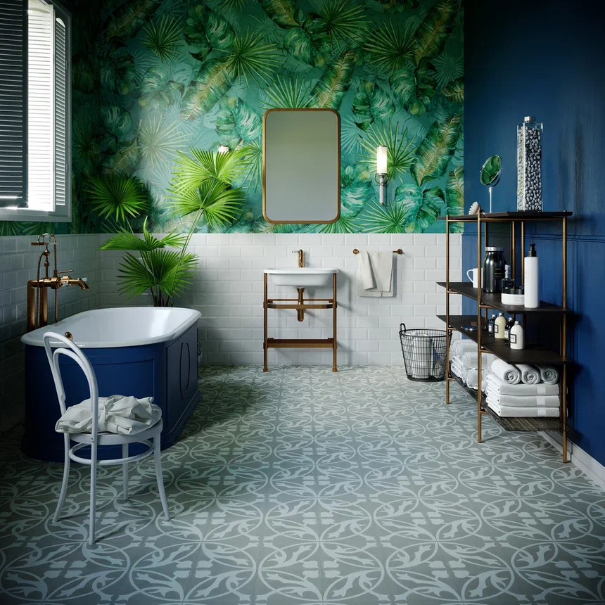 Кварцвиниловая плитка "Invictus" Victorian Deco Smoke (229*229*2,5мм) — купить в Ульяновске