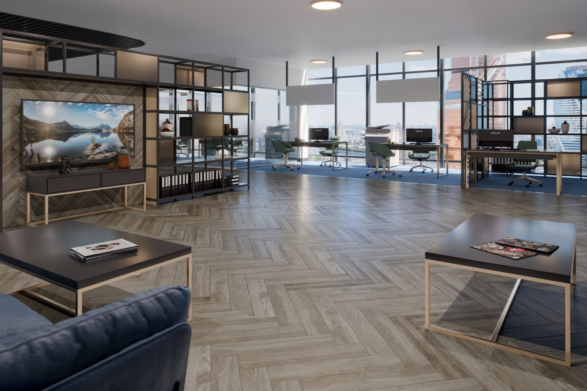 Инженерный паркет «Damy Floor» Скандинавский (укладка елочкой) — купить в Ульяновске