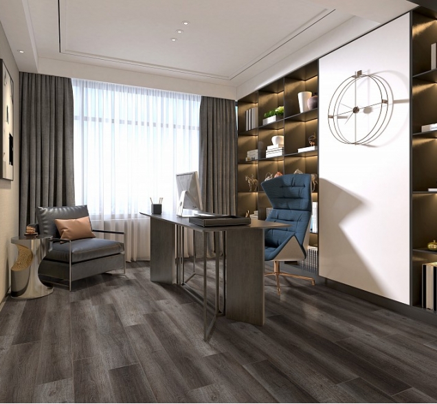 SPC ламинат "CronaFloor" Wood 4V Дуб Джакарта (1200*180*4 мм) — купить в Ульяновске