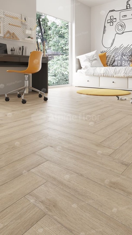 Виниловая плитка "Alpine Floor" Parquet LVT Дуб Медия (590*118*2,5 мм) — купить в Ульяновске