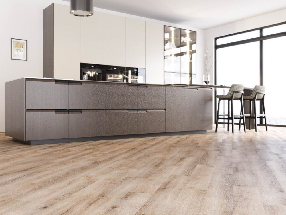 Замковая ПВХ плитка "Art Tile" Дуб Шеридан (920*150*4 мм) — купить в Ульяновске