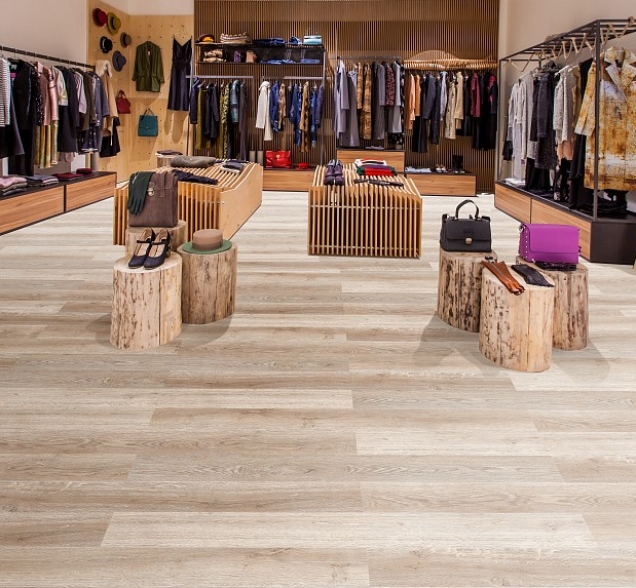 SPC ламинат "CronaFloor" Nano 4V Дуб Светлый (1200*180*3,5 мм) — купить в Ульяновске