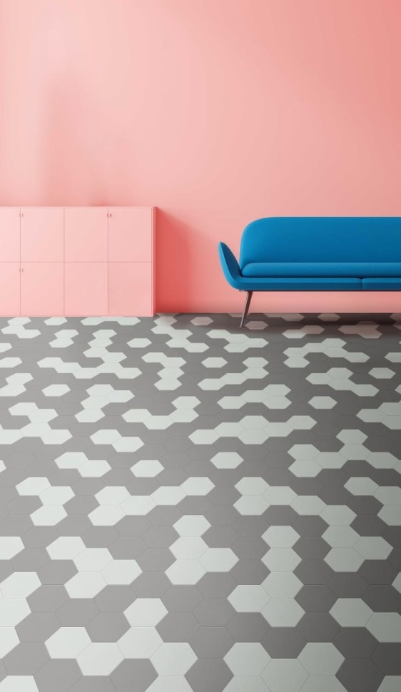 Виниловая плитка "Moduleo" Moods Hexagon 339 (226,32*196*2,5 мм) — купить в Ульяновске