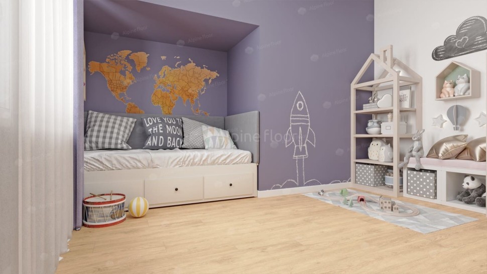 Виниловый ламинат "Alpine Floor" Classic Light MC Дуб Ваниль Селект (1220*183*3,5 мм) — купить в Ульяновске