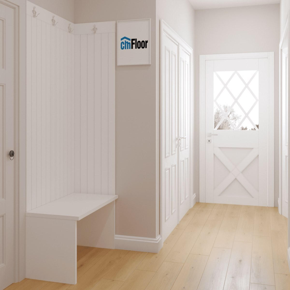 Виниловое напольное покрытие ScandiWood 09 Дуб Орегон (180*1220*5 мм) — купить в Ульяновске