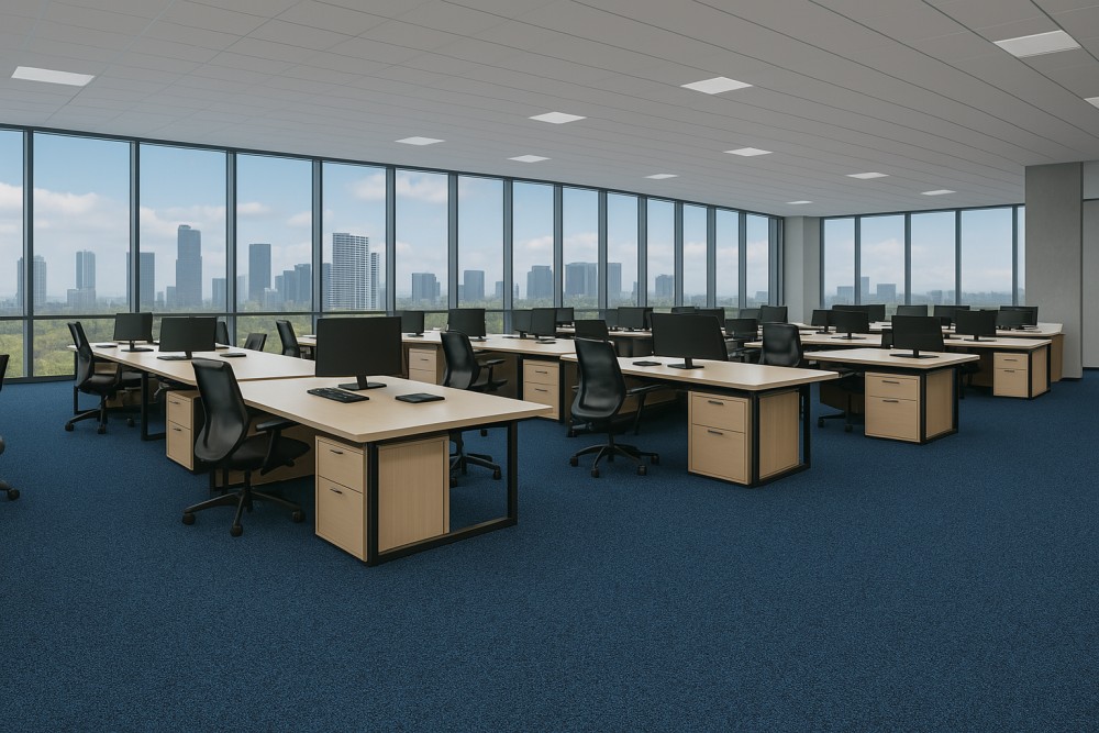 Ковролин Haima «Wilkins» Atom Blue 07 (3,66 м) — купить в Ульяновске