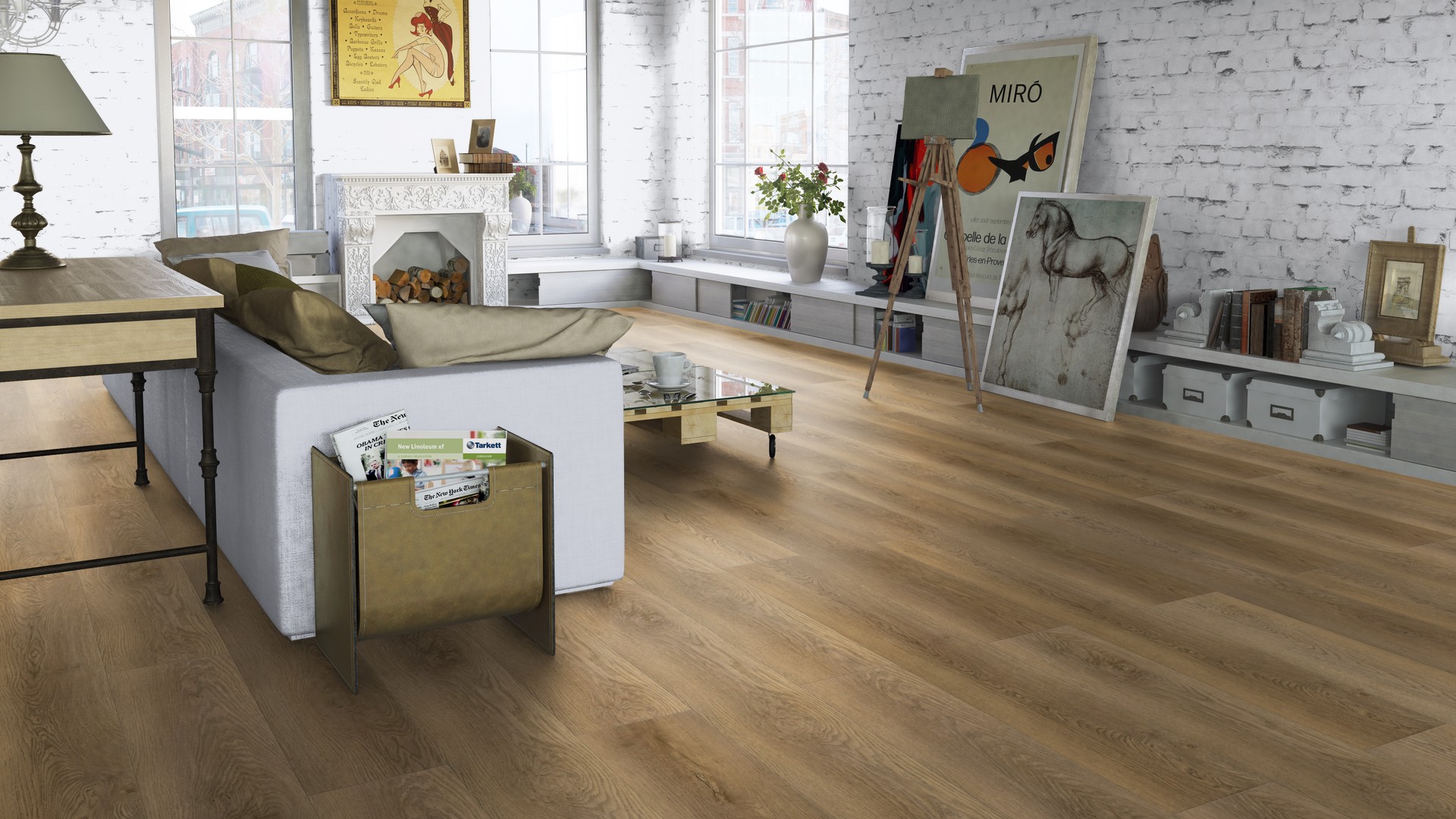 SPC ламинат "Tarkett" Deep House Stanley (1400*225*4,6 мм) — купить в Ульяновске