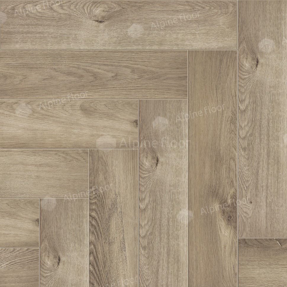 Виниловая плитка "Alpine Floor" Parquet LVT Дуб Натуральный Отбеленный (590*118*2,5 мм) — купить в Ульяновске