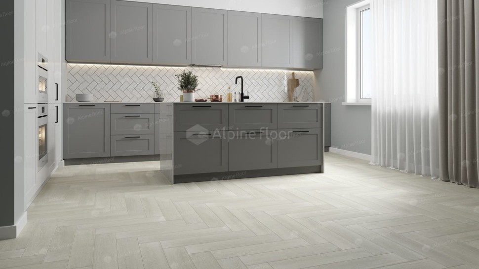 Виниловая плитка "Alpine Floor" Parquet LVT Зимний Лес (590*118*2,5 мм) — купить в Ульяновске