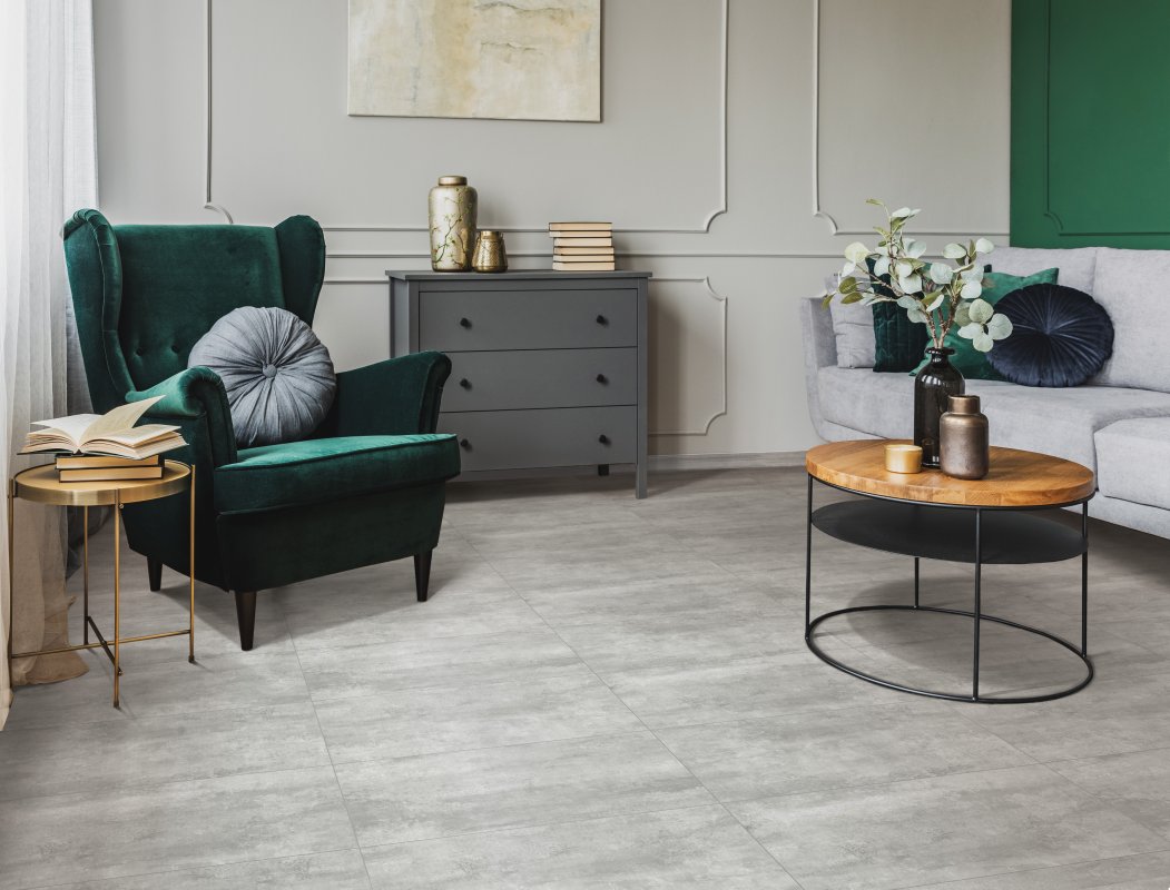 Кварцвинил  "Aberhof" Concrete 1302 (900*600*2 мм) — купить в Ульяновске