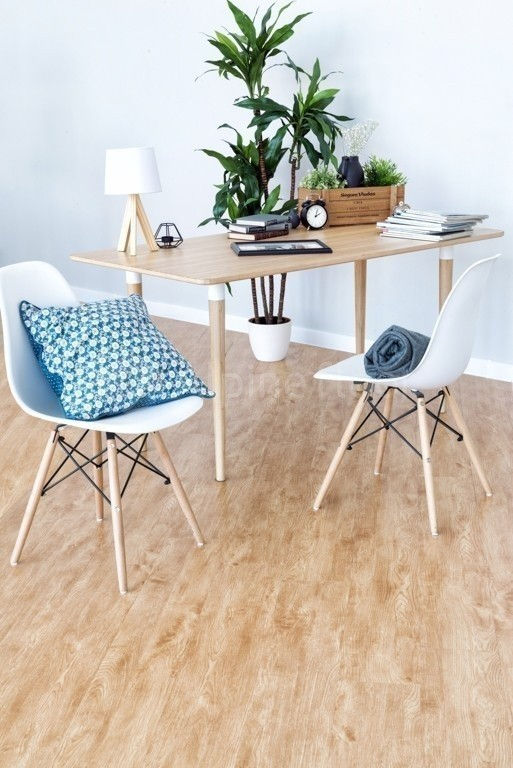 Замковая ПВХ плитка "Alpine Floor" Бук  (1220*183*4мм) — купить в Ульяновске