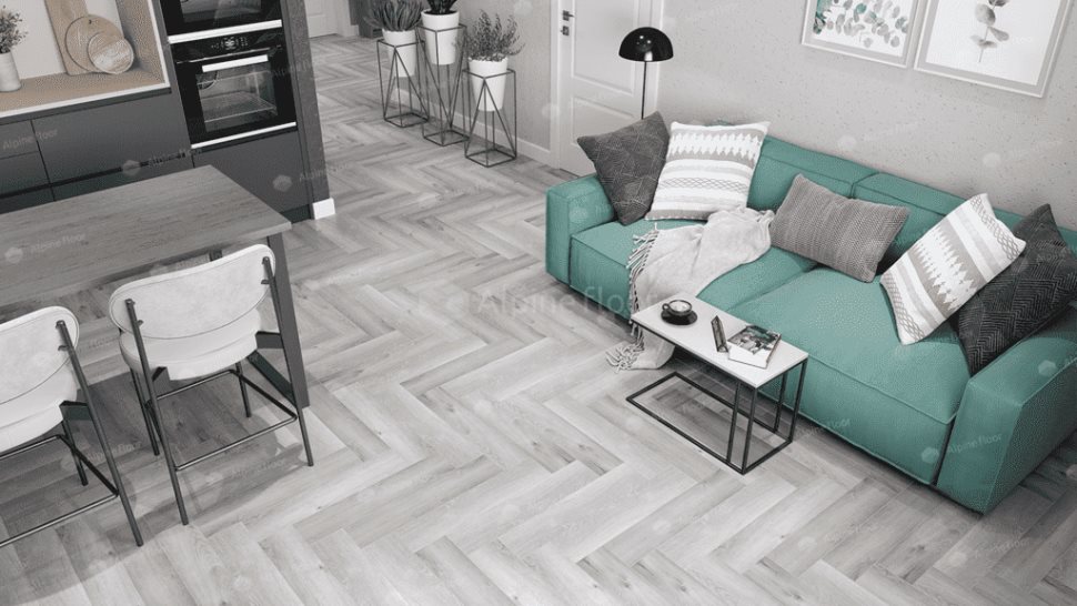 Виниловый ламинат "Alpine Floor" Parquet Light Дуб Лейтена (600*125*4 мм) — купить в Ульяновске
