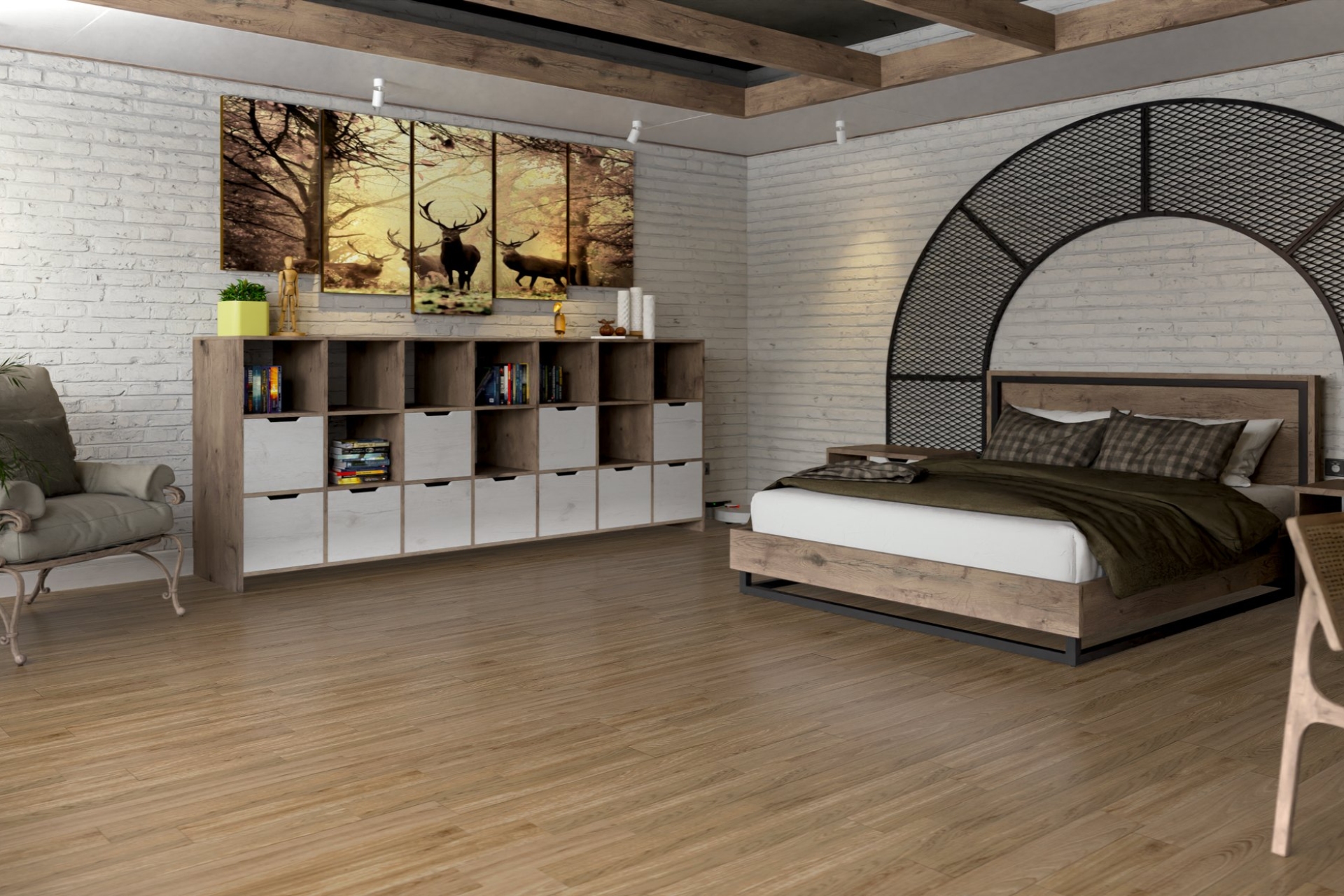 Инженерный паркет «Damy Floor» Натуральный (укладка палуба) — купить в Ульяновске